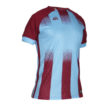 Barca Womens Sublimated Football Shirt Sky/Maroon