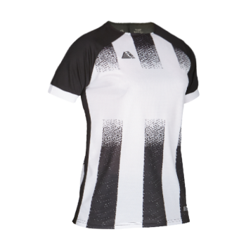 Barca Womens Sublimated Football Shirt White/Black