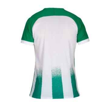 Barca Womens Sublimated Football Shirt White/Green