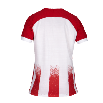 Barca Womens Sublimated Football Shirt White/Red