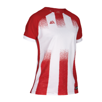 Barca Womens Sublimated Football Shirt White/Red