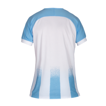 Barca Womens Sublimated Football Shirt White/Sky